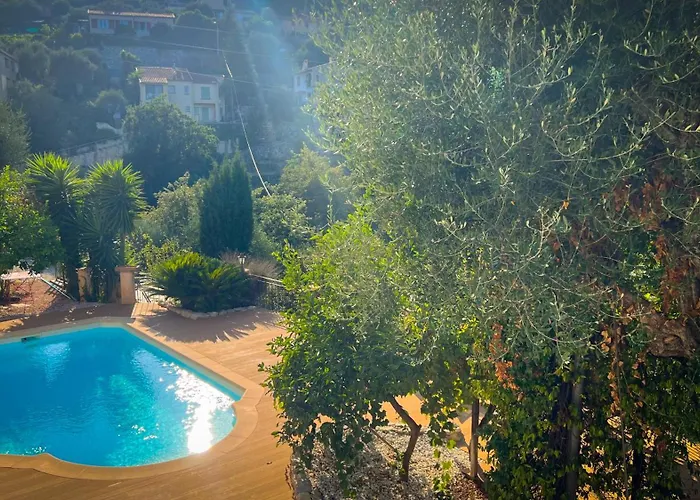 Feriehus Maison Lefleur - Avec Piscine Sur Les Hauteurs De Nice